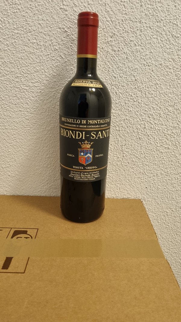 Biondi Santi - Tenuta Greppo - Brunello di Montalcino Riserva 2010 DOCG - 0,75L - 13,5% Vol.